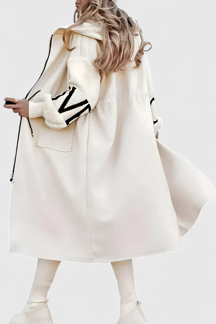 Vaye™ | Elegant Hooded Coat – Gianna New York