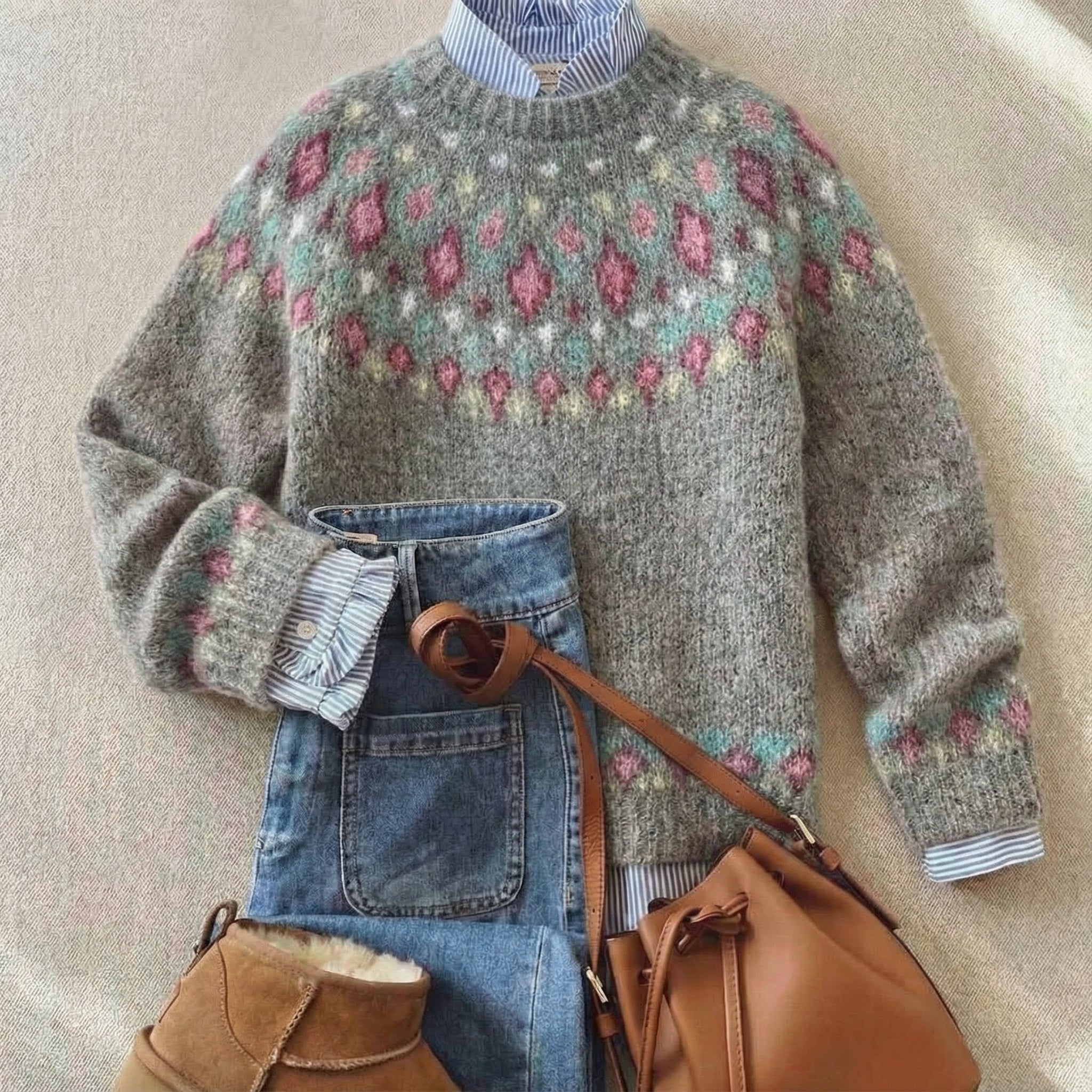 Soft Gray Pastel / 3XL